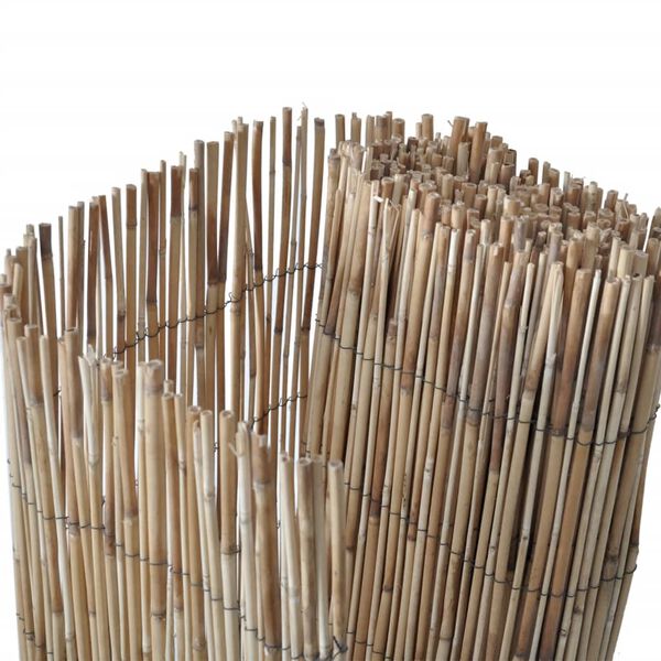 vidaXL Garden Fence 400x100 cm Reed