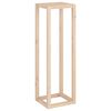 vidaXL 3 Piece Plant Stand Set Solid Wood Pine