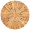 vidaXL Folding Garden Table Ø 60 cm Solid Wood Teak