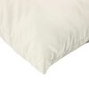 vidaXL Pallet Cushions 2 pcs Melange Cream Fabric