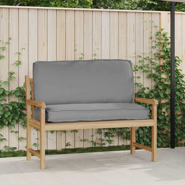 vidaXL Cushion Grey 120 x 50 x 12 cm Oxford Fabric