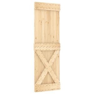 vidaXL Door NARVIK 70x210 cm Solid Wood Pine
