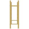 vidaXL Wine Rack for 36 Bottles Gold Metal