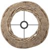 vidaXL Lamp Shade Brown &Oslash;15x12 cm Wicker
