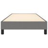vidaXL Box Spring Bed Frame Dark Grey Twin XL Fabric (US Only)