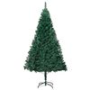 vidaXL Artificial Pre-lit Christmas Tree with Thick Branches Green 150 cm
