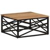 vidaXL Coffee Table 68x68x35 cm Solid Acacia Wood