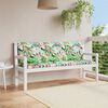 vidaXL Garden Bench Cushions 2pcs Multicolour 150x50x7cm Fabric