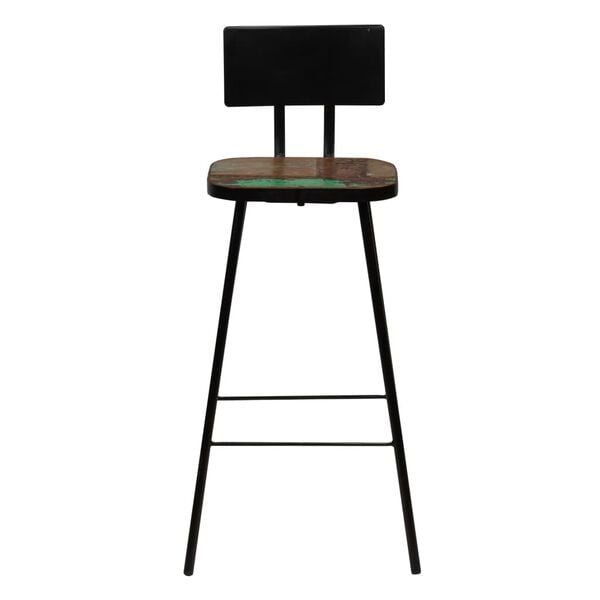 vidaXL Bar Set 7 Piece Solid Reclaimed Wood Multicolour