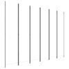vidaXL 6-Panel Room Divider White 300x220 cm Fabric