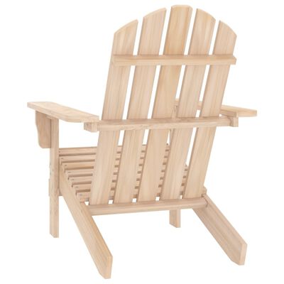 vidaXL Garden Adirondack Chair Solid Fir Wood