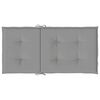 vidaXL Garden Lowback Chair Cushions 6 pcs Grey Oxford Fabric