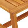 vidaXL Coffee Table Oil Natural Solid Acacia Wood
