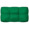 vidaXL Pallet Sofa Cushions 7 pcs Green