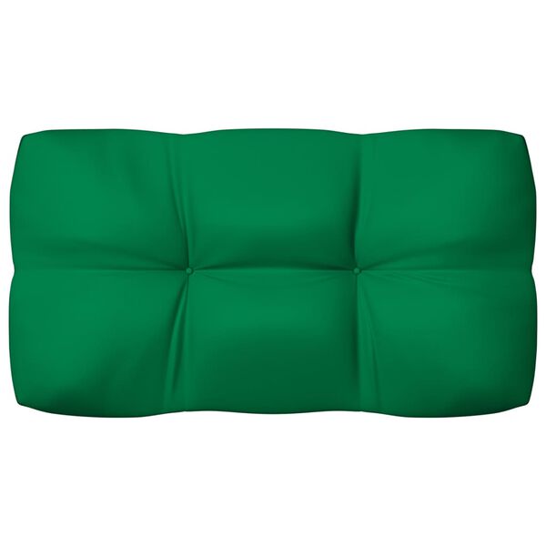 vidaXL Pallet Sofa Cushions 7 pcs Green