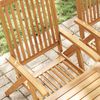 vidaXL Folding Garden Chairs 4 pcs Solid Acacia Wood