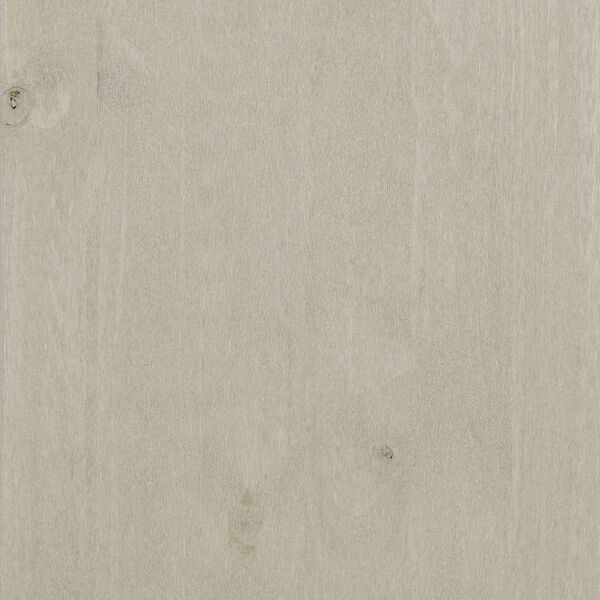 vidaXL Top for Highboard HAMAR White 85x35x100 cm Solid Wood Pine