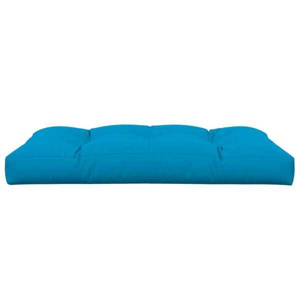 vidaXL Pallet Cushion Blue 120x80x12 cm Fabric