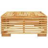 vidaXL 2 Piece Garden Lounge Set Solid Wood Teak