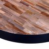 vidaXL Coffee Table Round Reclaimed Teak Wood
