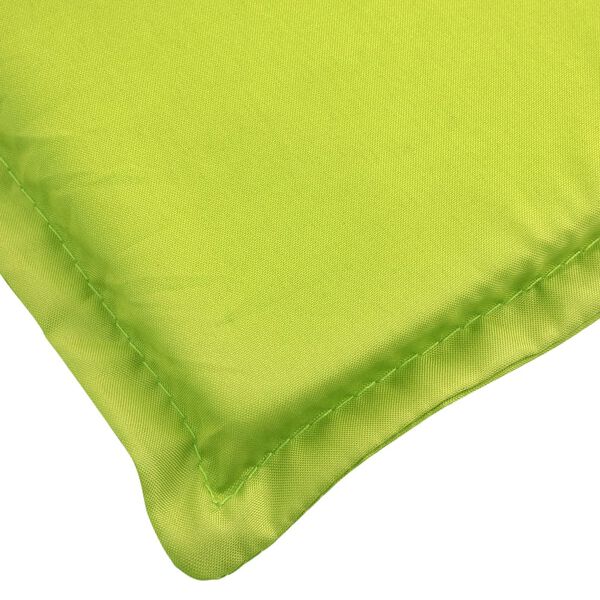 vidaXL Sun Lounger Cushion Bright Green 200x60x3cm Oxford Fabric