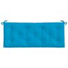 vidaXL Garden Bench Cushion Light Blue 120x50x7cm Oxford Fabric