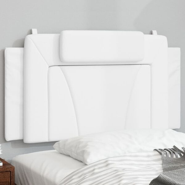 vidaXL Headboard Cushion "Viana" White 100 cm Faux Leather