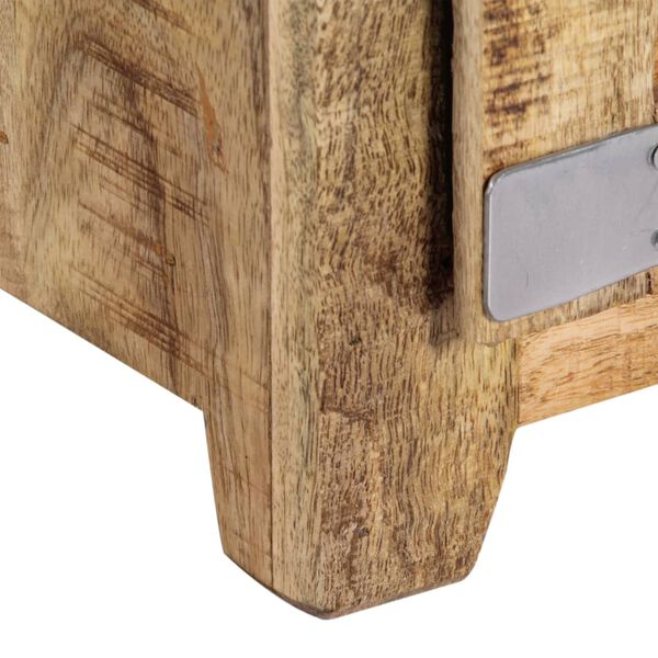 vidaXL Coffee Table 70x70x30 cm Solid Mango Wood