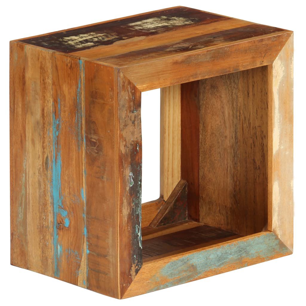 vidaXL Stool 40x30x40 cm Solid Reclaimed Wood