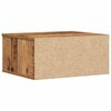 vidaXL Printer Stand Old wood 49 x 40 x 22.5 cm Engineered wood