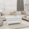 vidaXL Coffee Table White 102x55x42 cm Engineered Wood