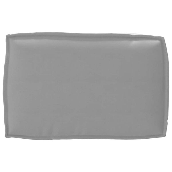 vidaXL Cushion Grey 60 x 40 x 12 cm Oxford Fabric