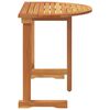 vidaXL Folding Balcony Table 90x60x72 cm Solid Wood Acacia