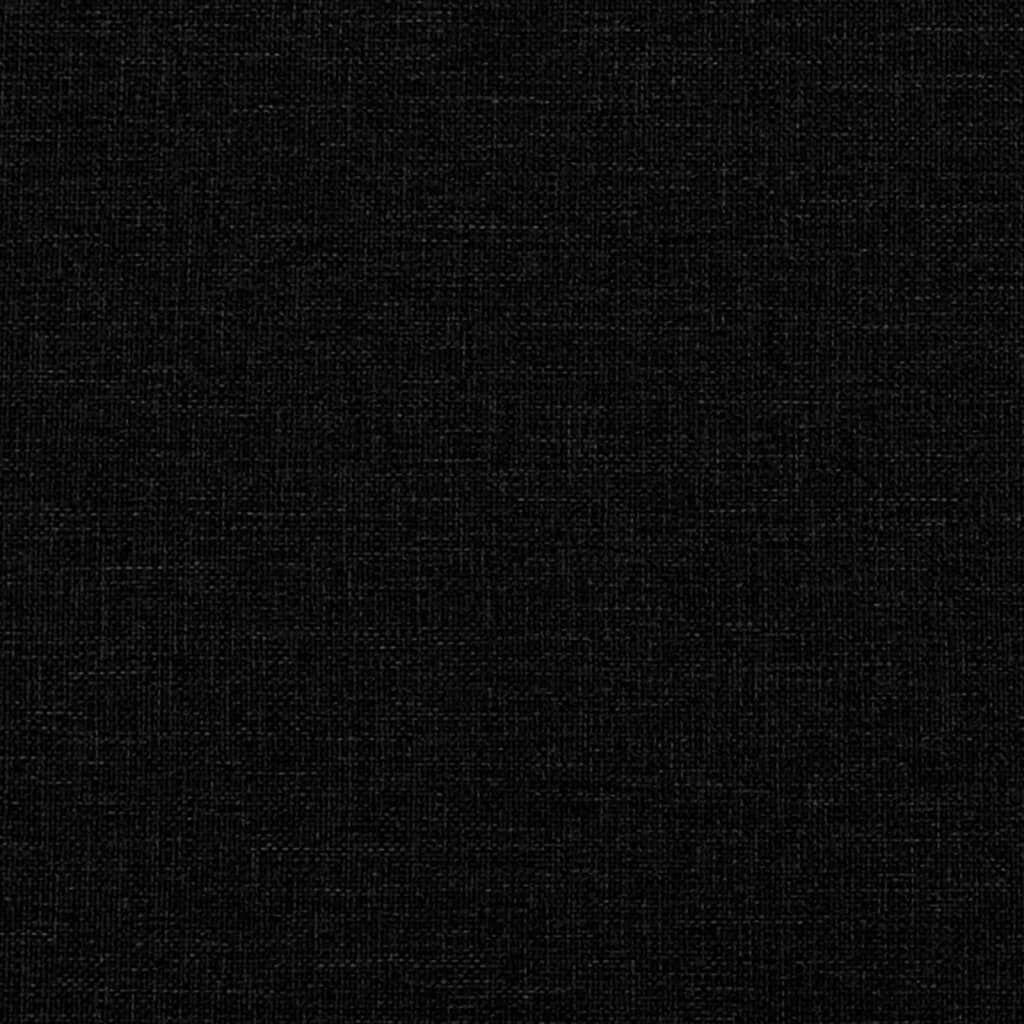 vidaXL Massage Recliner Chair Black Fabric