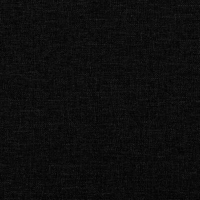 vidaXL Massage Recliner Chair Black Fabric