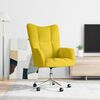 vidaXL Relaxing Chair Mustard Yellow Velvet