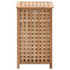 vidaXL Laundry Bin 39x39x65 cm Solid Walnut Wood