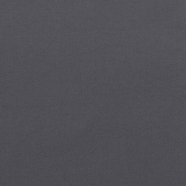 vidaXL Garden Bench Cushion Anthracite 180x50x7 cm Oxford Fabric