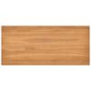 vidaXL Desk 100x45x75 cm Solid Teak Wood