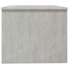 vidaXL Coffee Table Concrete Grey 80x50x42.5 cm Engineered Wood