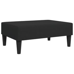 vidaXL Footstool Black 77x55x31 cm Velvet