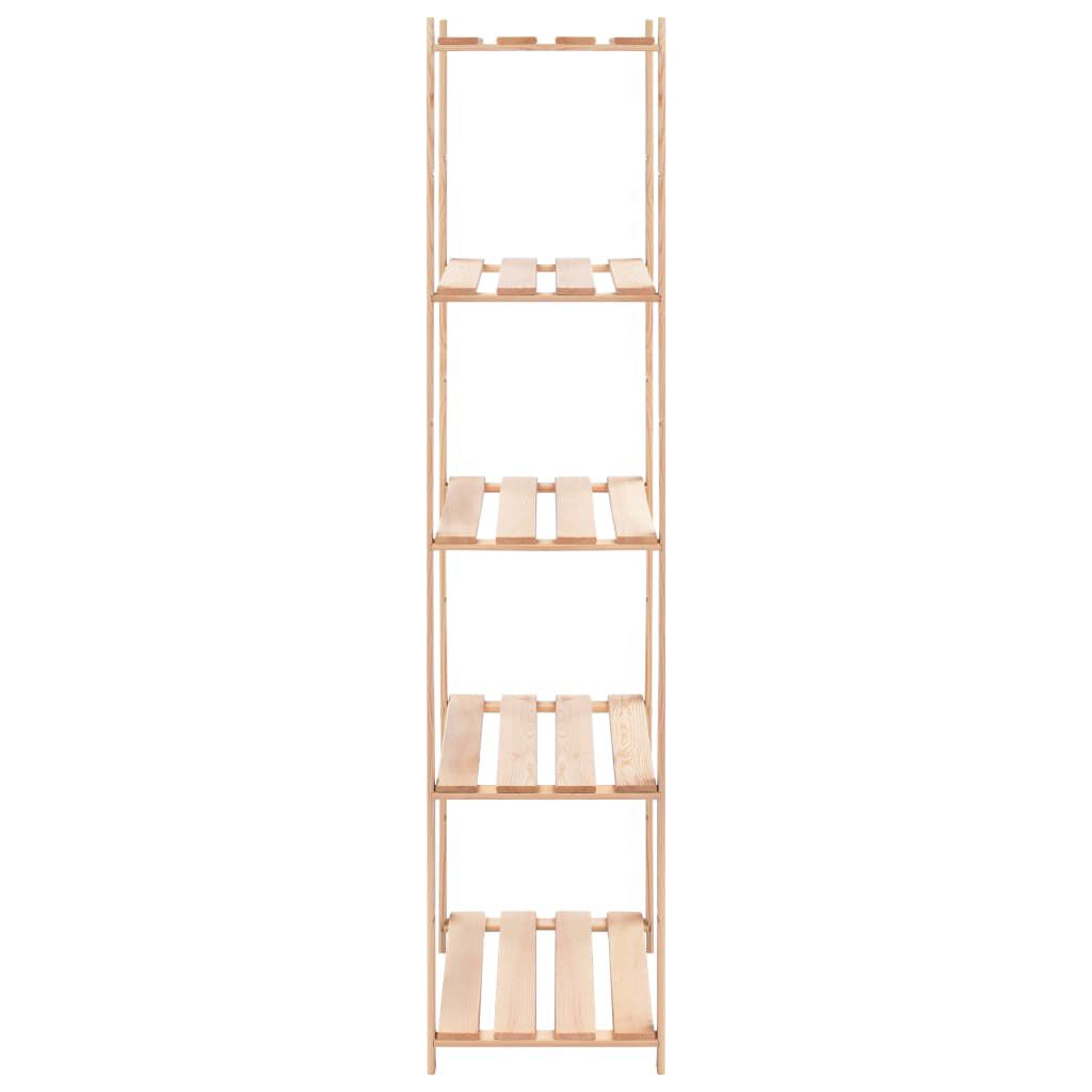 vidaXL 5-Tier Storage Rack 80x38x170 cm Solid Pinewood 250 kg
