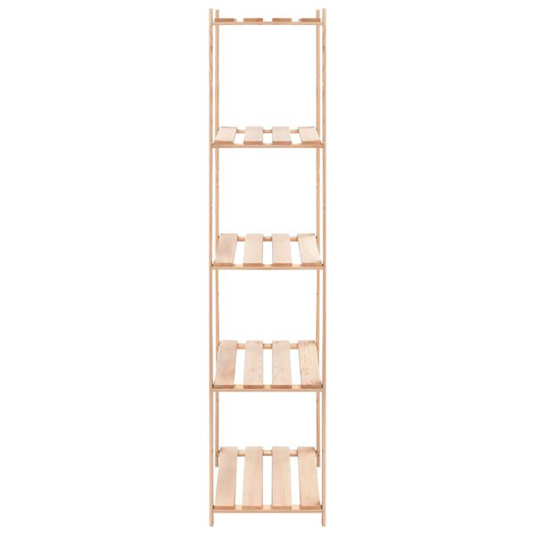 vidaXL 5-Tier Storage Rack 80x38x170 cm Solid Pinewood 250 kg