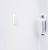 vidaXL Key Box with Magnetic Board White 30x20x4 cm