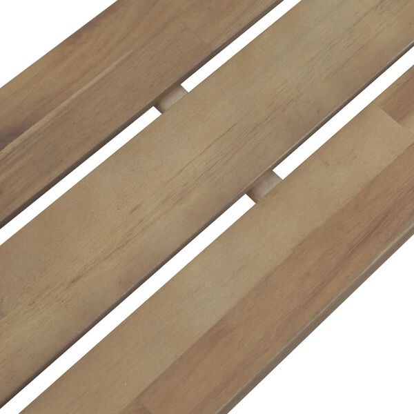 vidaXL Garden Bench 120 cm Solid Acacia Wood