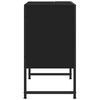 vidaXL Bathroom Sink Cabinet Black 60x33x60 cm Engineered Wood