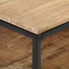 vidaXL TV Cabinet 130x30x45 cm Rough Mango Wood