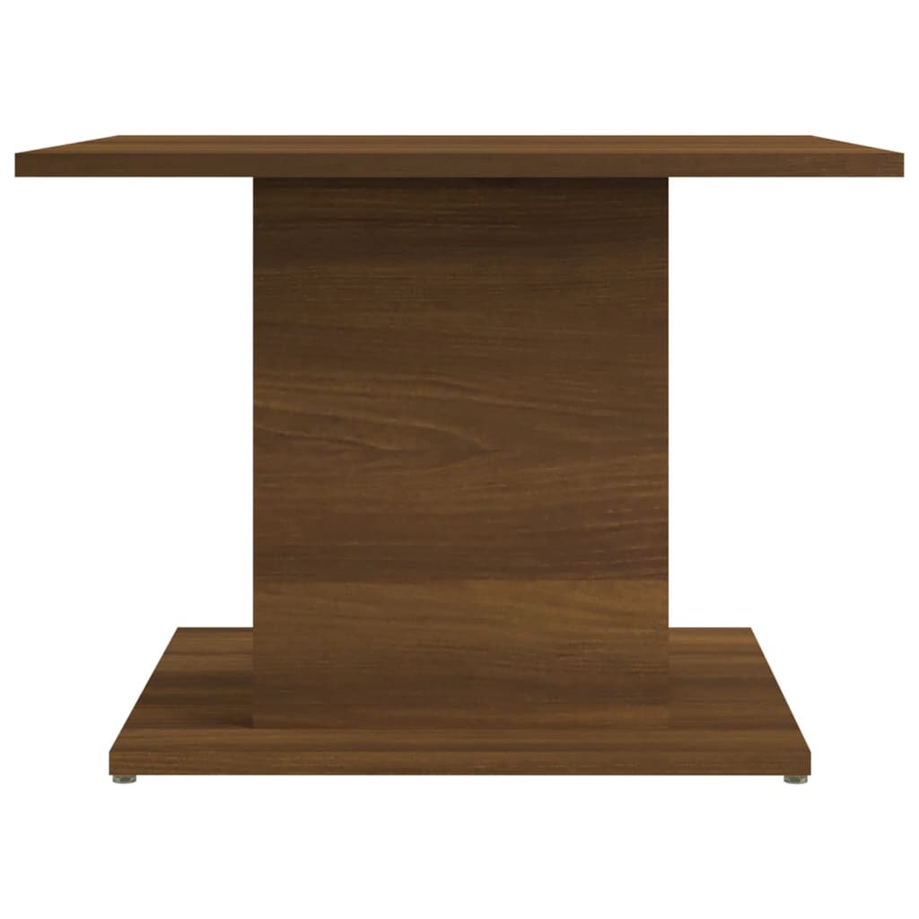 vidaXL Coffee Table Brown Oak 55.5x55.5x40 cm Engineered Wood