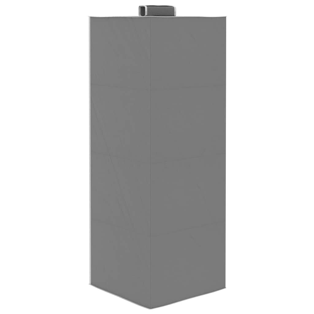 vidaXL Hanging Closet Organisers 2 pcs with 4 Shelves Fabric