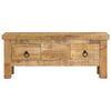 vidaXL Coffee Table 90x45x35 cm Solid Mango Wood